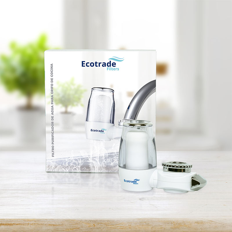 Ecotrade on X: ✓Filtro purificador de agua para grifo de cocina casero  Brinda agua limpia y fresca en cuestión de segundos. ✓Es segura y saludable  para lavar verduras, cocinar, lavar etc. Hecho