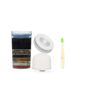 Kit de 3 Repuestos Filtro 14 Litros mas Cepillo Bambú Ecotrade principal