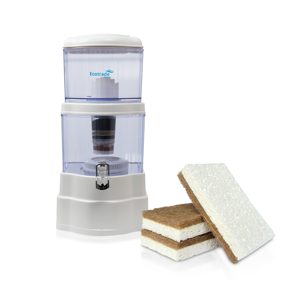 Ecotrade Filtro Purificador Agua 21 Litros mas 3 esponjas Ecotrade - Ecotrade