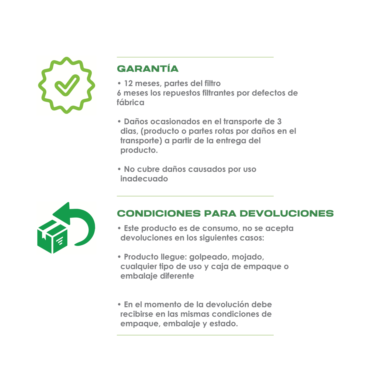 Ecotrade Filtro Purificador de Agua de 14 Litros | Ecotrade Filters