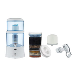 Filtro Purificador Agua 14 Litros mas 3 Repuestos y Llave Ecotrade