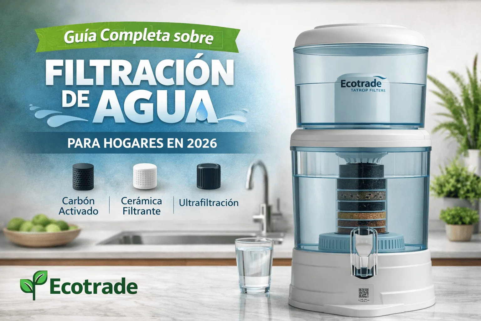 Descubre cómo elegir la mejor filtración de agua para hogares en 2026, sus tecnologías, beneficios reales y consejos prácticos para mejorar tu agua diaria.