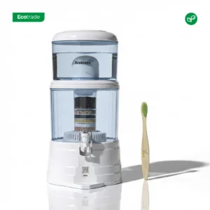 Filtro Purificador Agua 14 Litros mas Cepillo Bambú Ecotrade
