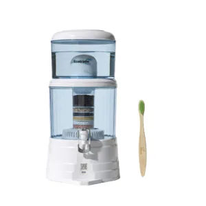 Filtro Purificador Agua 14 Litros mas Cepillo Bambú Ecotrade