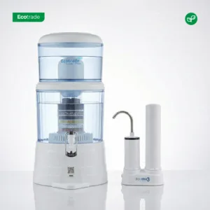Filtro Agua 14 Litros mas Filtro doble Filtracion Ecotrade