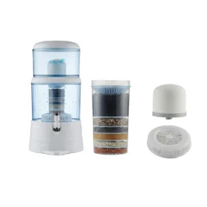 Filtro Purificador Agua 14 Litros mas Kit 3 Repuestos Ecotrade