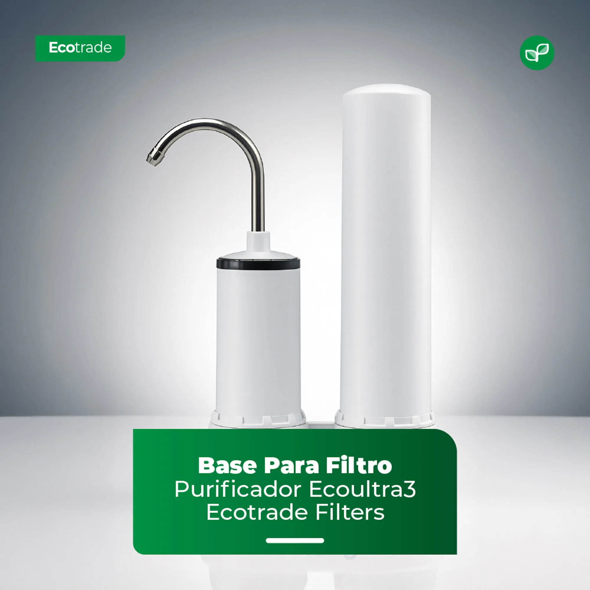 Base Para Filtro Purificador Ecoultra3 Ecotrade Filters - Imagen 2