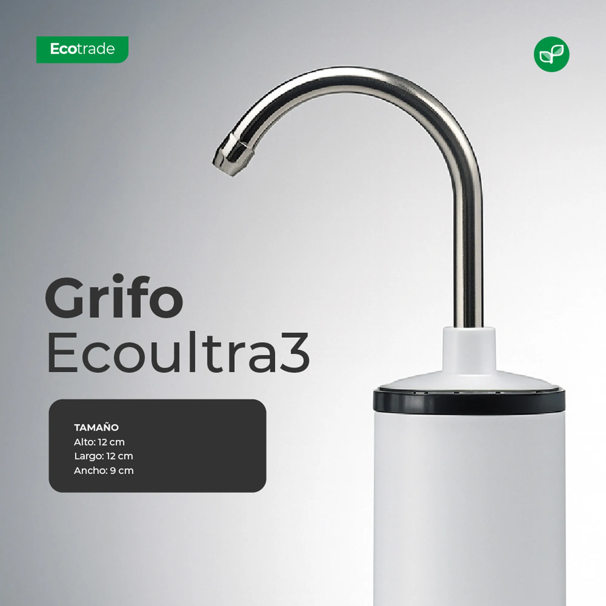 Grifo Para Filtro Purificador Ecoultra3 Ecotrade Filters - Imagen 3