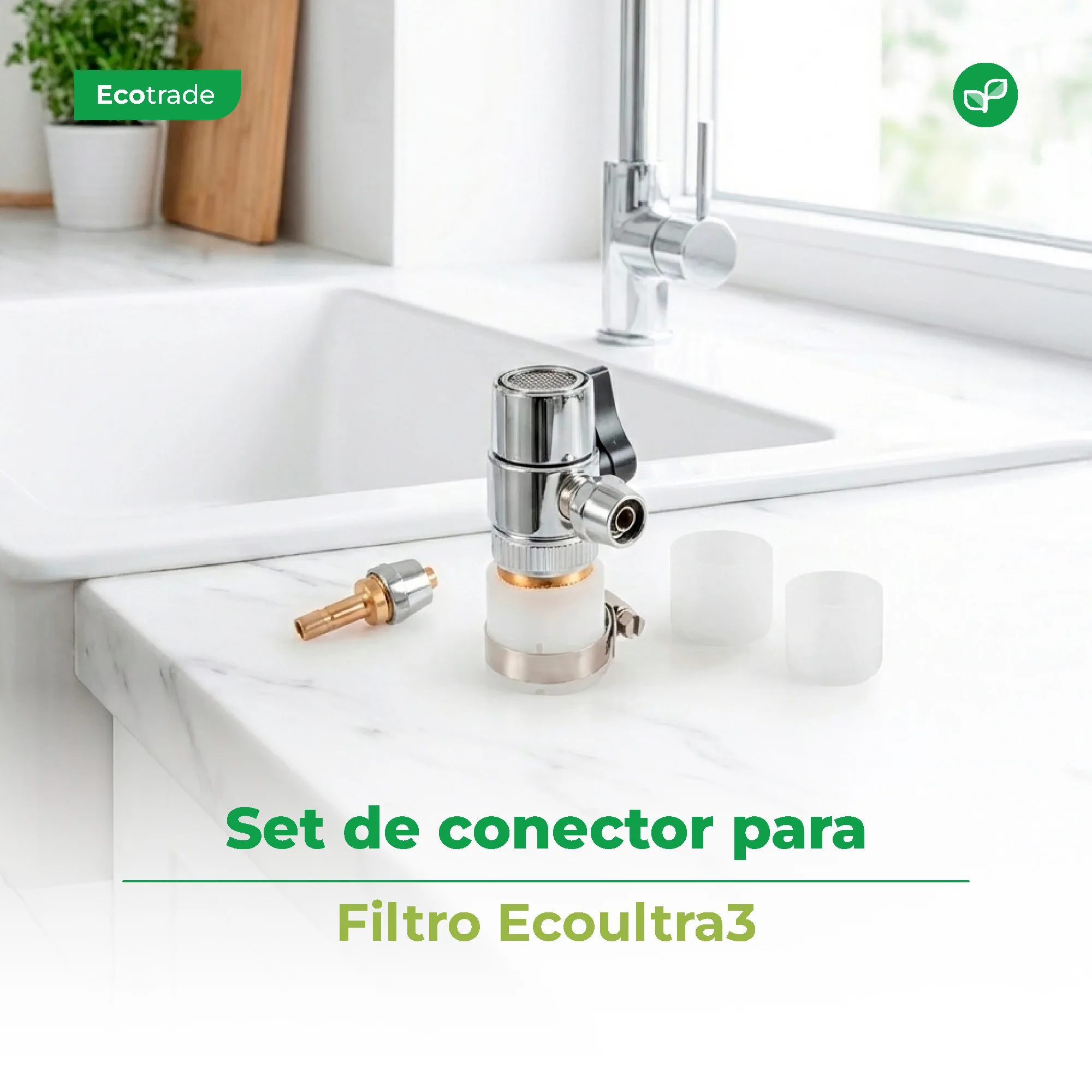 Set de Conector Para Filtro Ecoultra3 Ecotrade Filters - Imagen 2