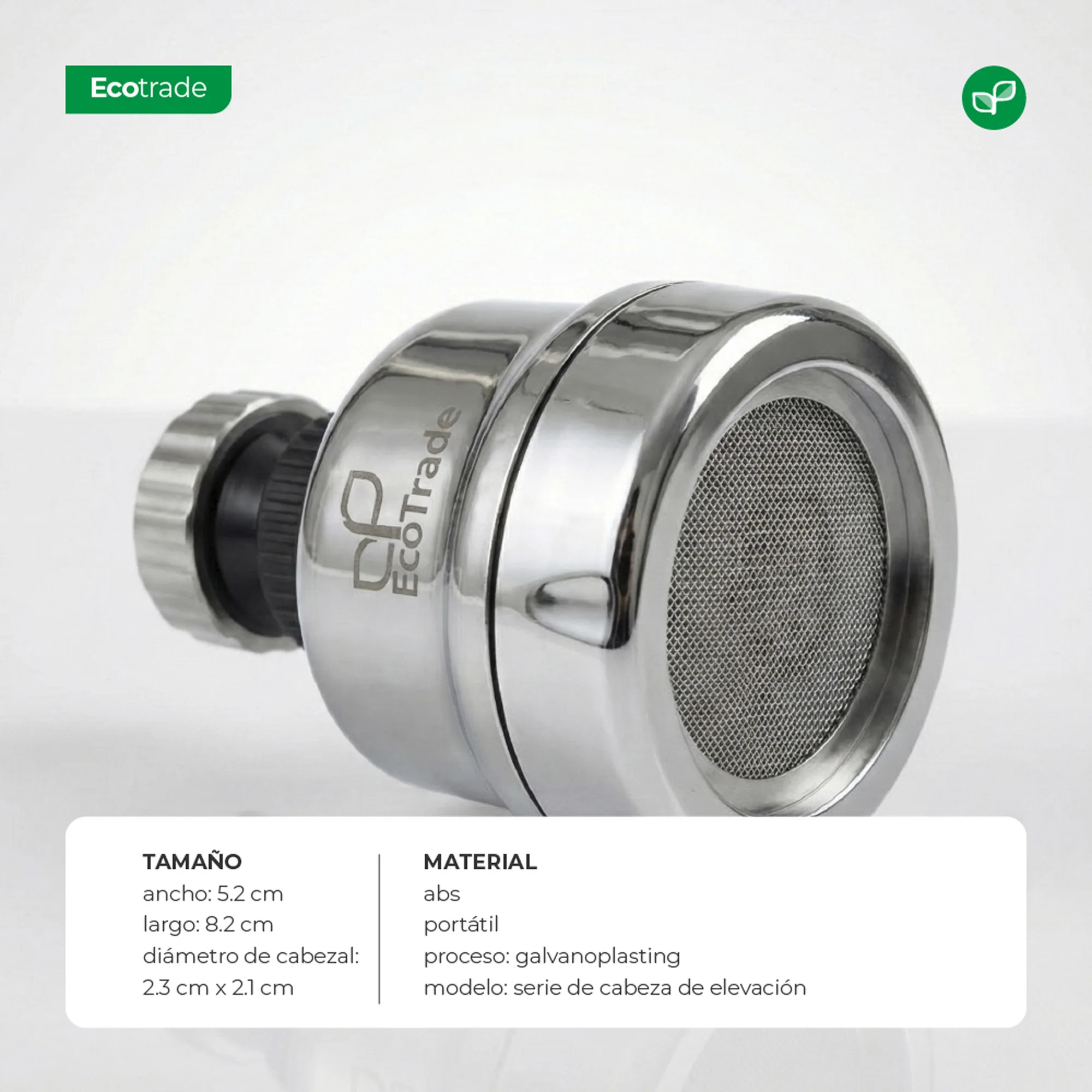 Filtro Purificador Agua mas Grifo Ahorrador Agua Ecotrade - Imagen 3