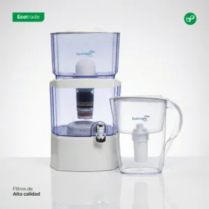 Filtro Agua 24 Litros mas Jarra Purificadora Agua Ecotrade