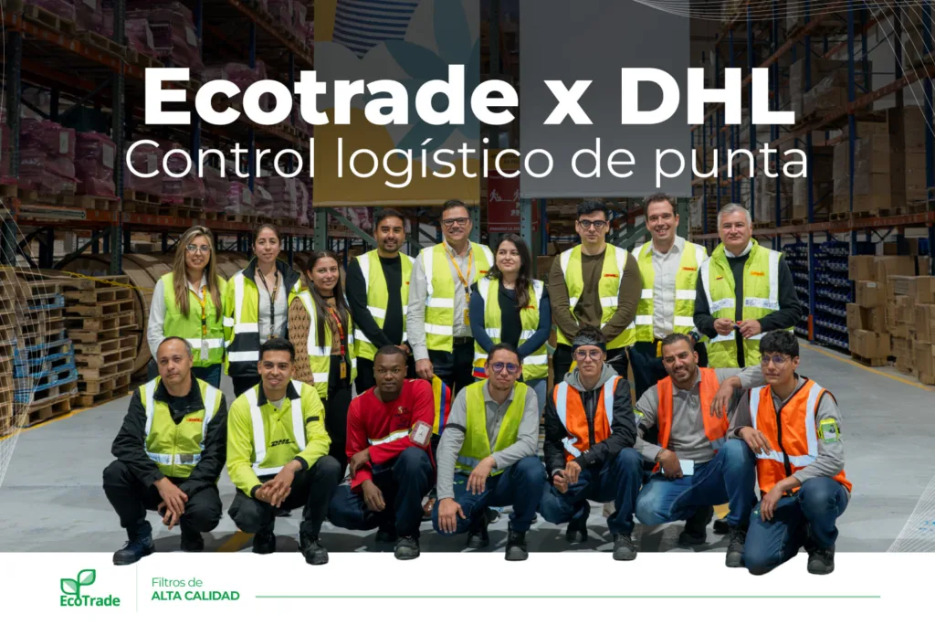 Ecotrade y DHL fortalecen su alianza logística para agilizar despachos, optimizar inventarios y mejorar la entrega de filtros y repuestos en Colombia.
