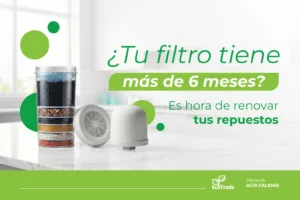 Repuestos filtro Ecotrade: descubre 3 señales de que necesitas cambiarlos y cómo mantener tu purificador funcionando correctamente.